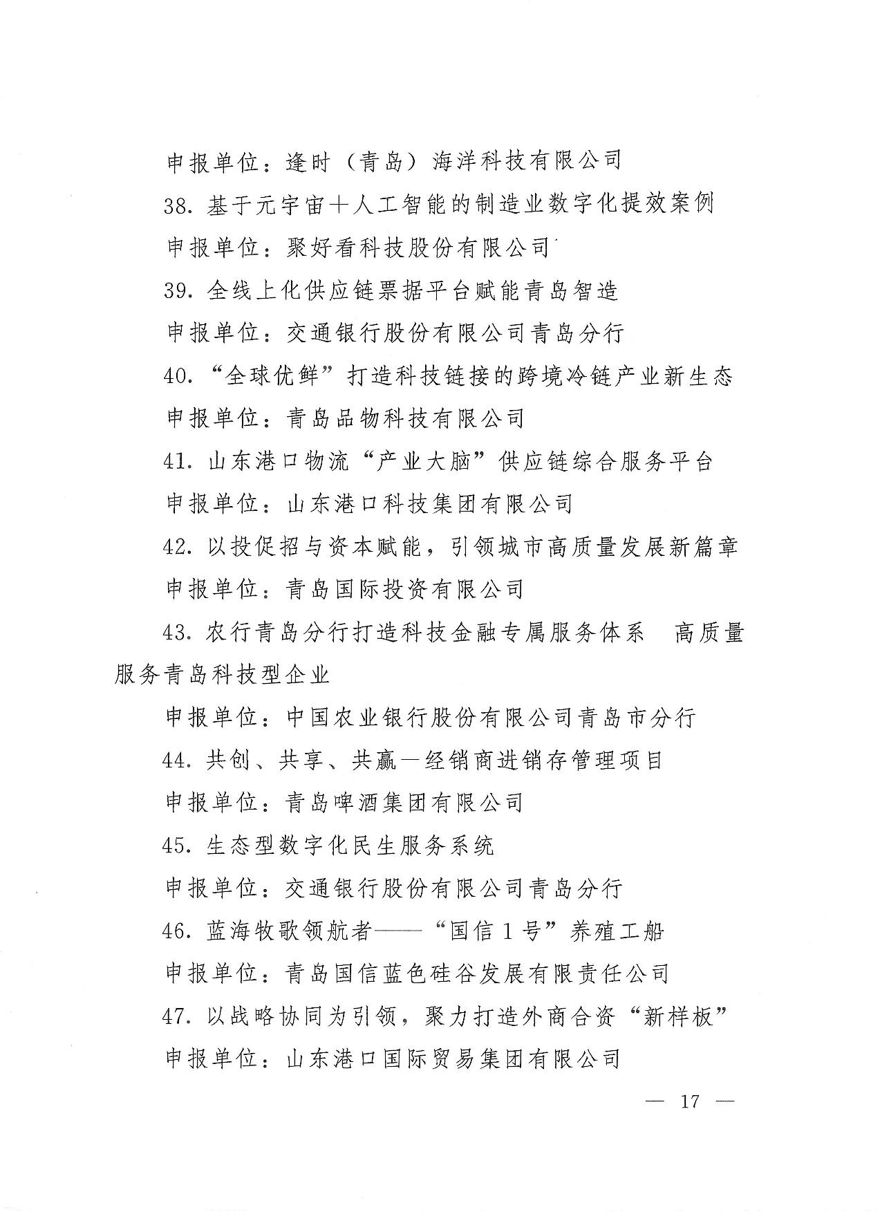 关于公布2023年度青岛经济成就宣传发布活动项目名单的通知(1)_17.jpg